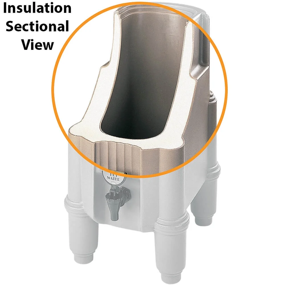 CamServers® 3 Gallon Capacity Black