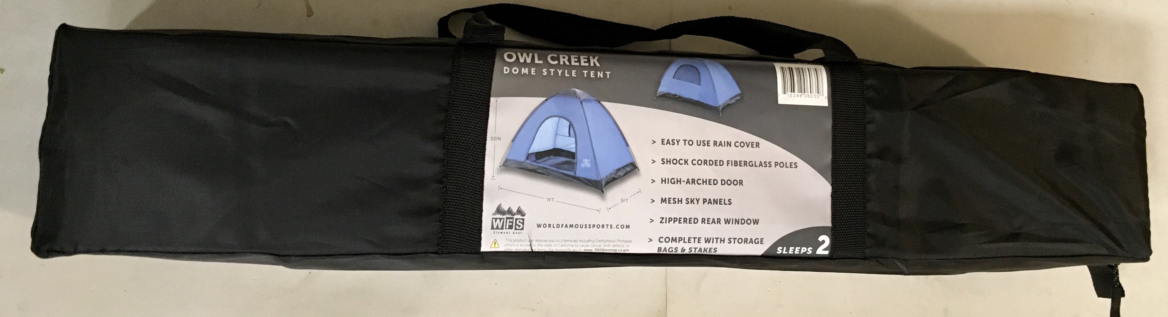 World Famous Sports Owl Creek Dome Style Tent