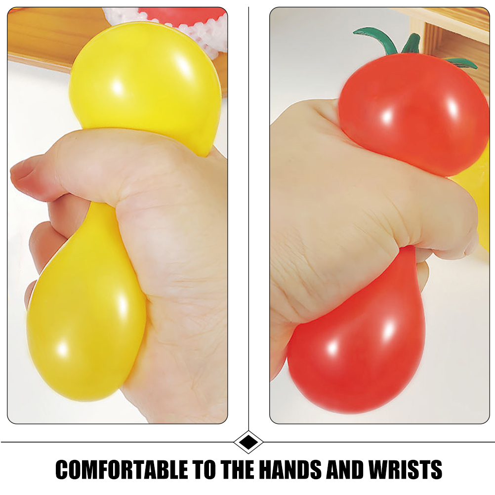 2 Pcs Artificial Fruit Gifts Stress Relieve Toy Lifelike Lemon Fruit Shaped Toys Child