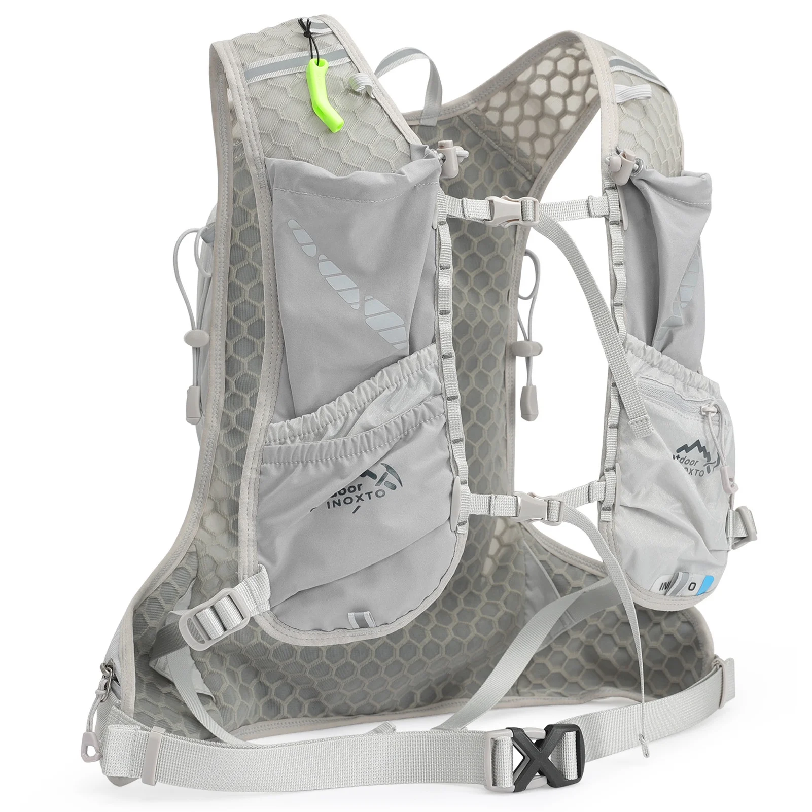 12L Cycling Hydration Lightweight Riding Vest Pack for Outdoor Running Camping Hiking Mountaineering