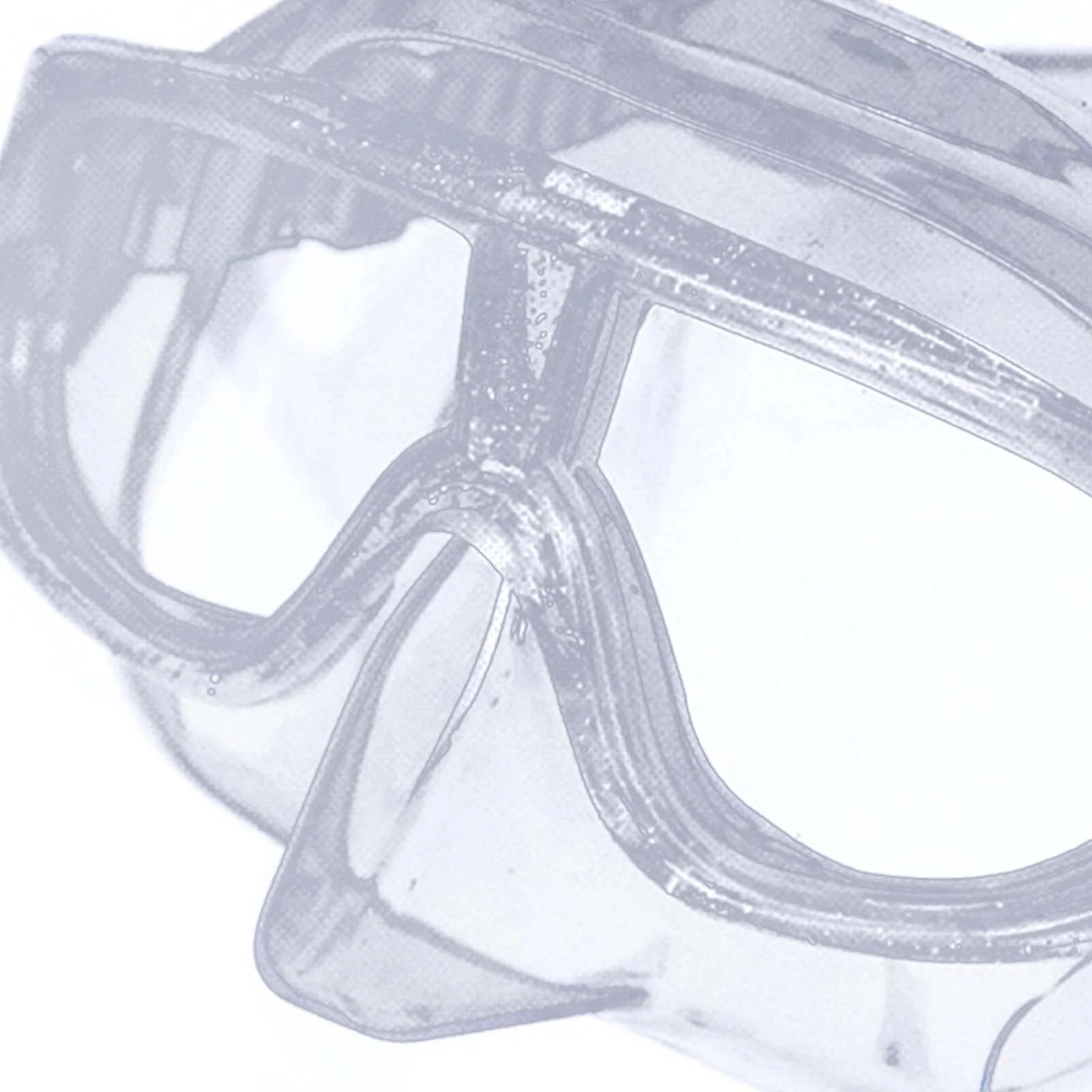 Transparent Diving , Snorkeling No Fogging Outdoor Underwater Swim Nose Unisex Swimming Goggles for Diving Water Sports