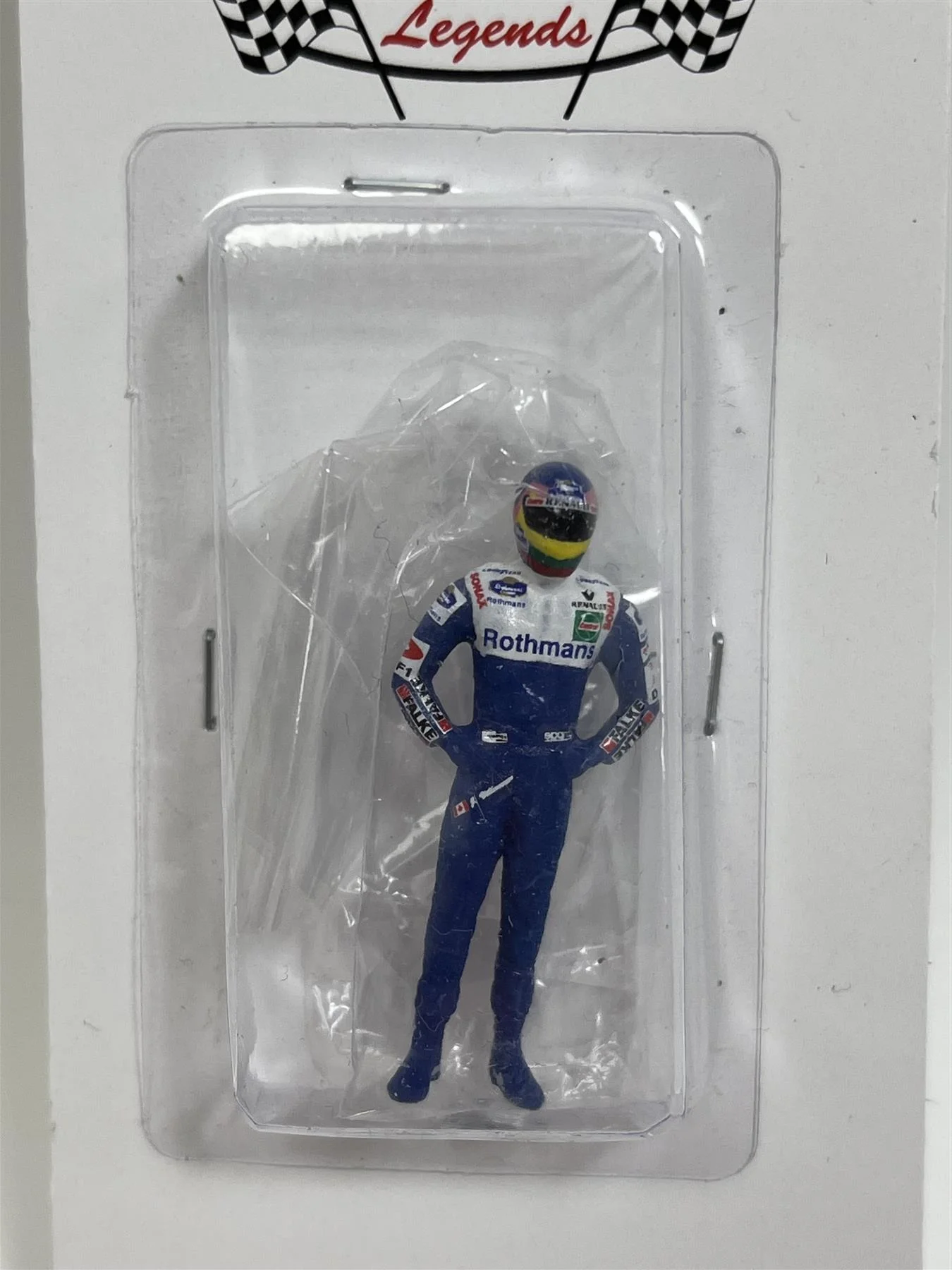 Jacque Villeneuve Williams Metal Figure 1:43 Scale Cartrix CT048A
