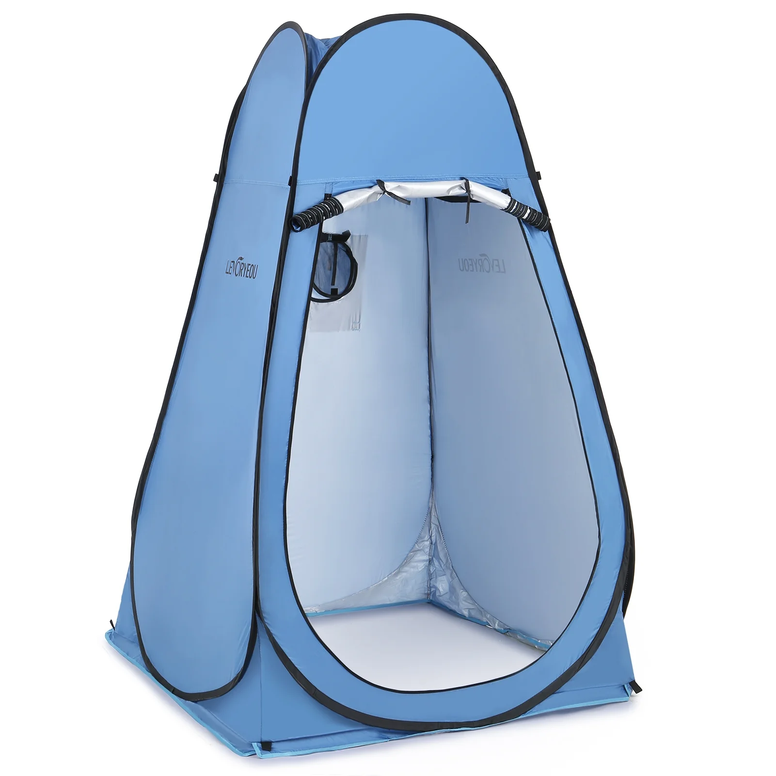 CACAGOO Pop Up Privacy Shelter Tent Portable Outdoor Camping Beach Instant Shower Toilet Changing Tent Sun Rain Shelter with Window