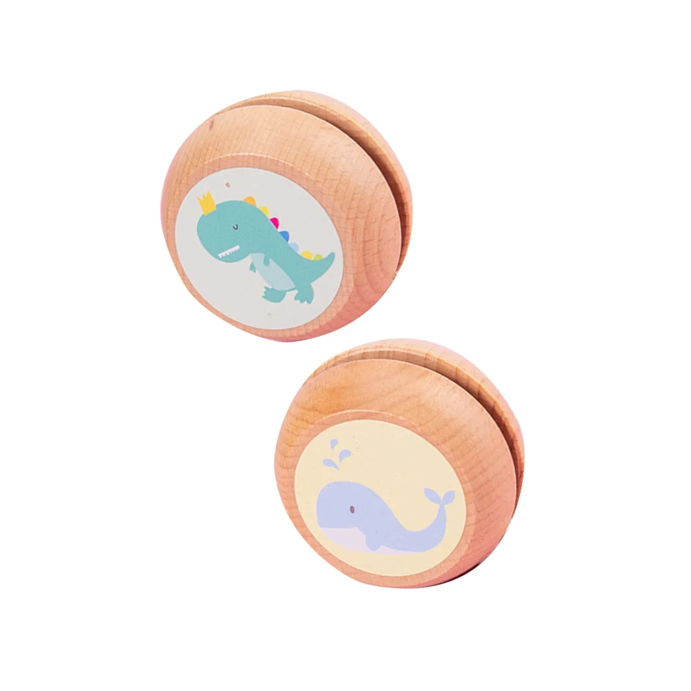 Yoyo Yoyo Ball Kids Toys Kids Beginner Wooden Game Cartoon Sports Oy Professional Children Playing Yoyos Beginners Toy