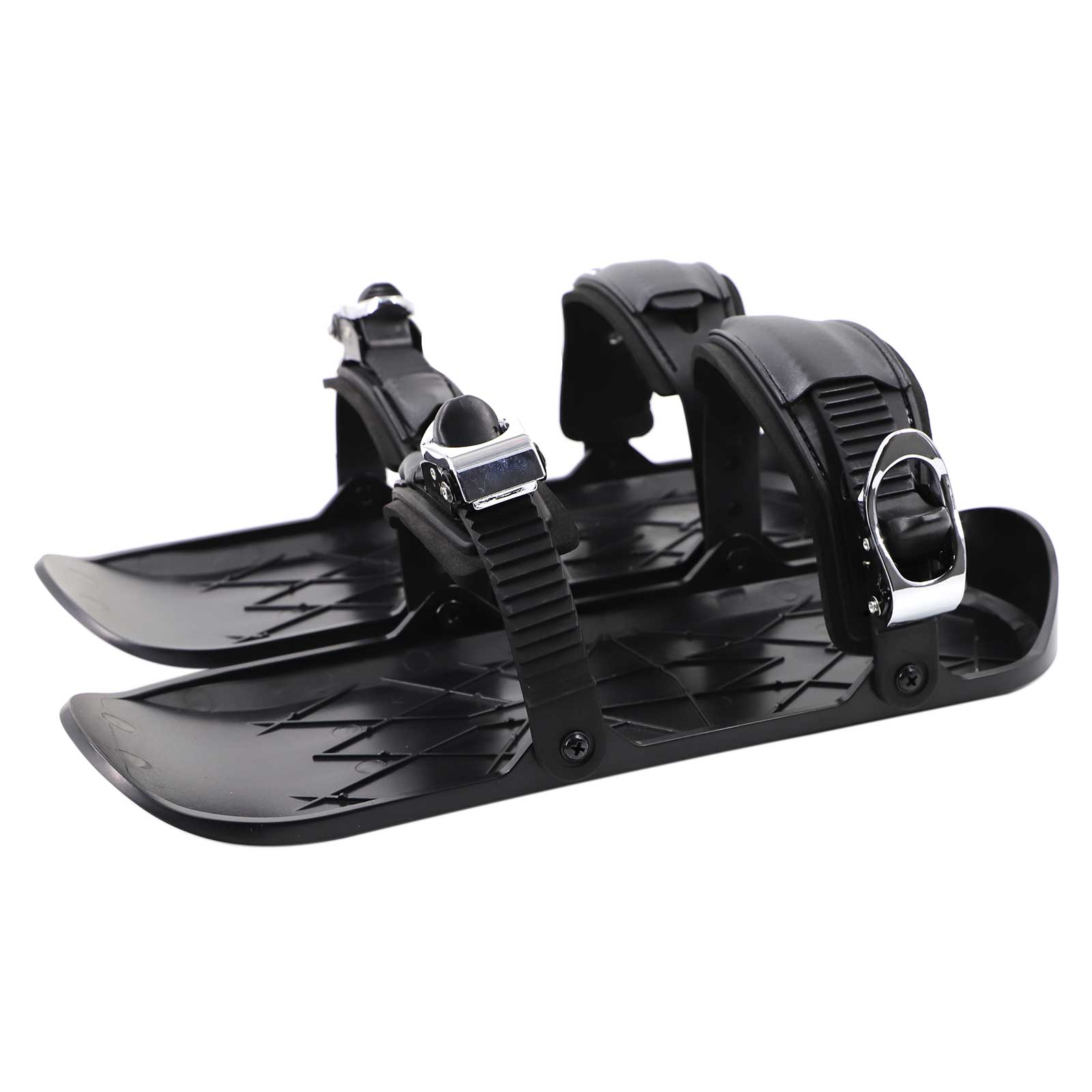 Mini Ski Shoes Adjustable Portable Mini Ski Skates Anti-Slip Foot Panels Snow Board Ski Boots Outdoor Skiing Winter Sports Equipment