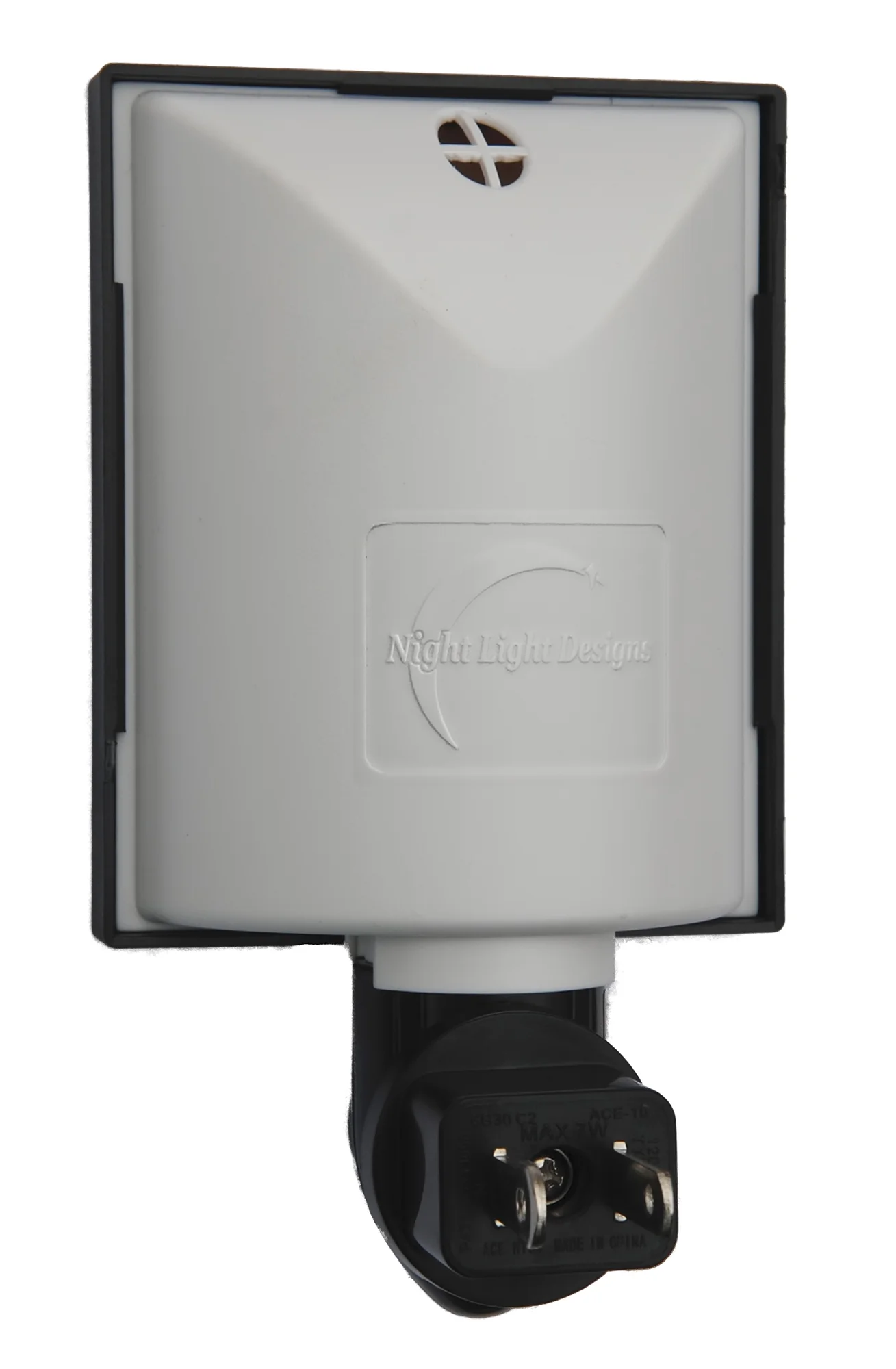 Flower Decorative Photo Night Light Plus One Extra Free Switchable Insert. 4 Watt Bulb. Image Title: Queen Anne's Lace. Light Comes with Extra Bulb.