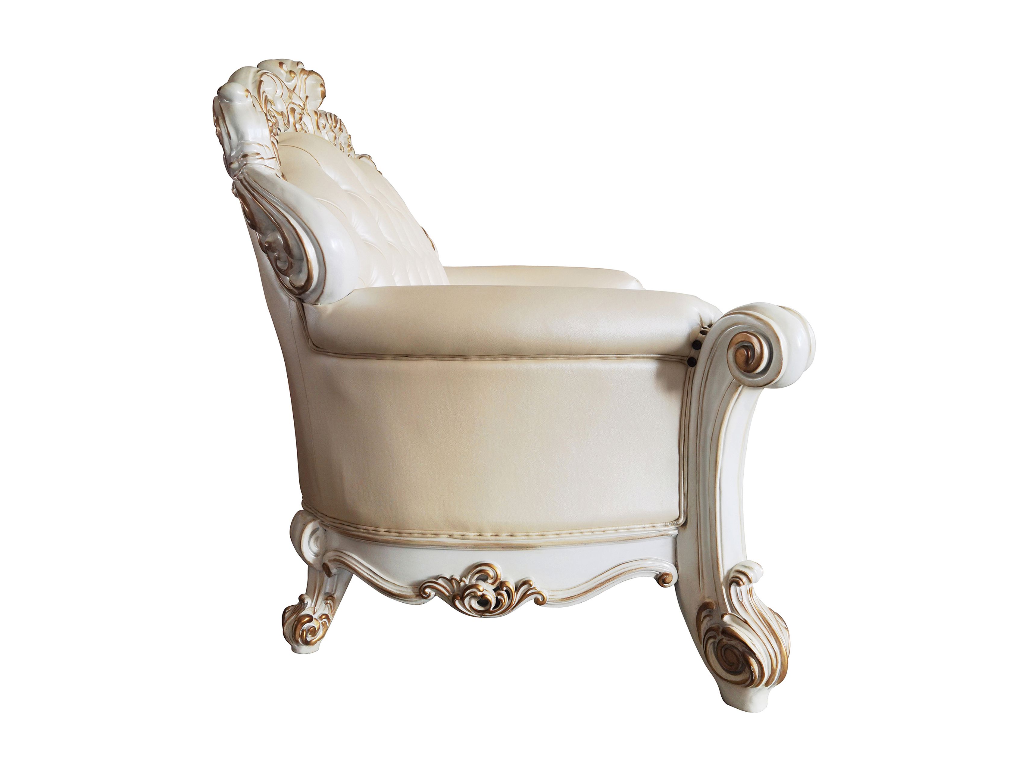 Elegant Loveseat with Exquisite Details and Comfort - 159.0 - Indulge in luxury and elegance with this transitional loveseat