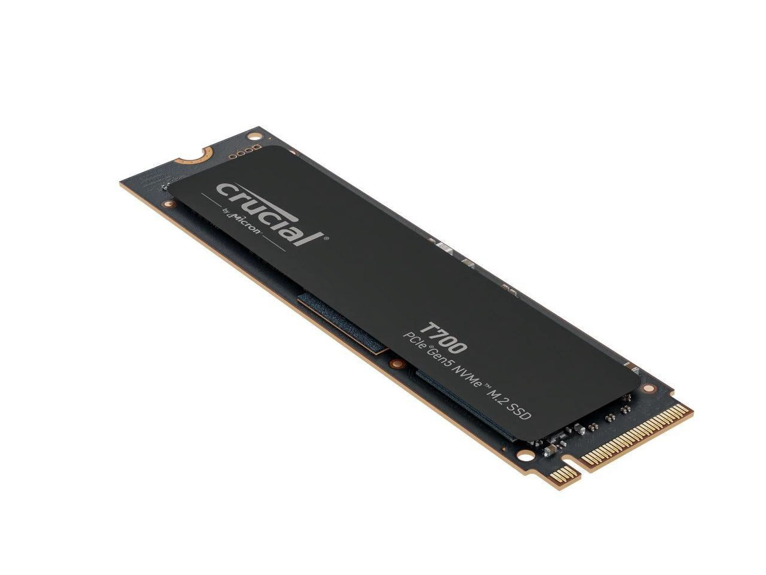 Crucial T700 GEN5 NMVE M.2 SSD 1TB PCI-Express 5.0 x4 TLC NAND² Internal Solid State Drive (SSD) CT1000T700SSD3