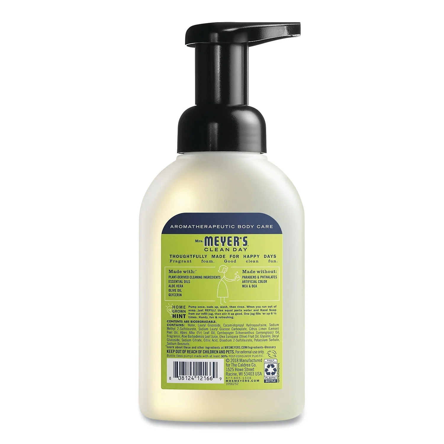 (3 Pack) M rs. Meyer's Foaming Hand Soap, Lemon Verbena, 10 fl oz