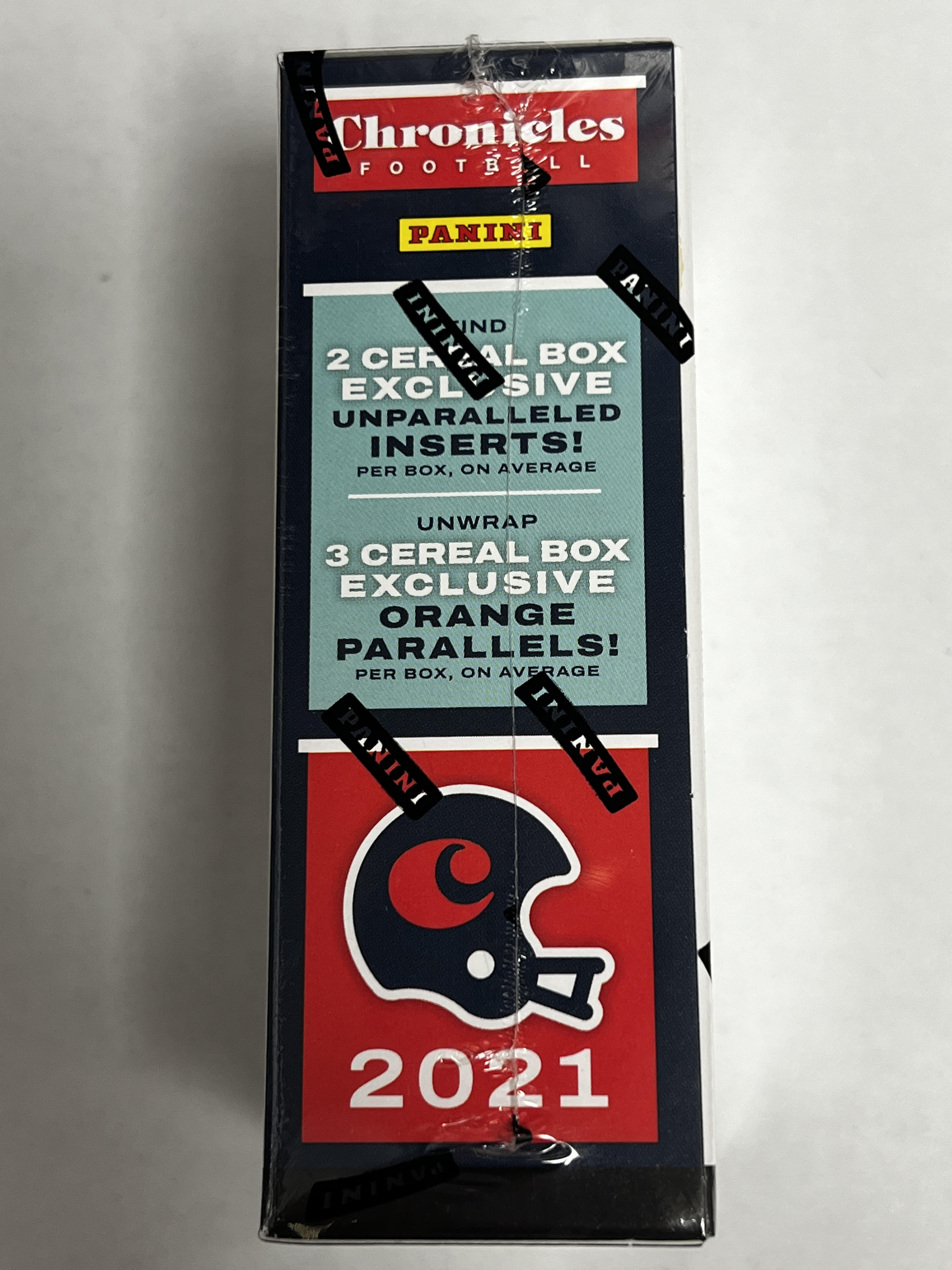 2021 Panini Chronicles Football Cereal Box