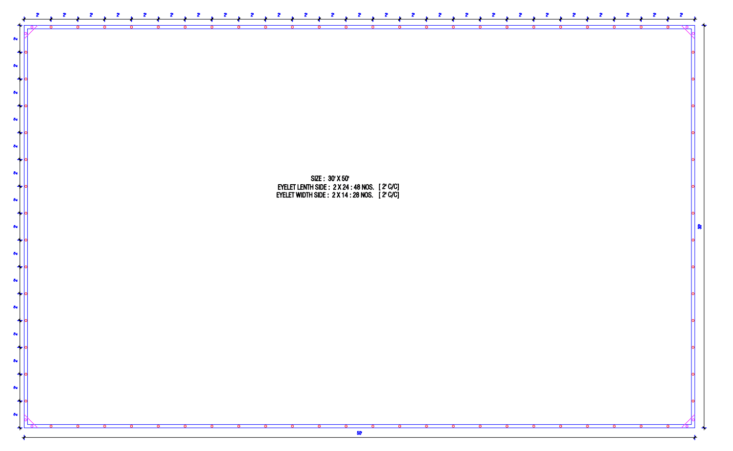 Queen of Tarps 30x50 Heavy Duty Translucent Color Polymer Tarp