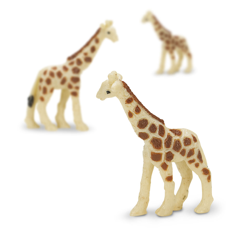 Safari Ltd  Good Luck Minis Giraffes, 192-Piece