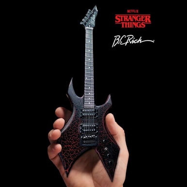 Official Stranger Things? Eddie's Guitar B.C. Rich? NJ Warlock? Mini Guitar Model