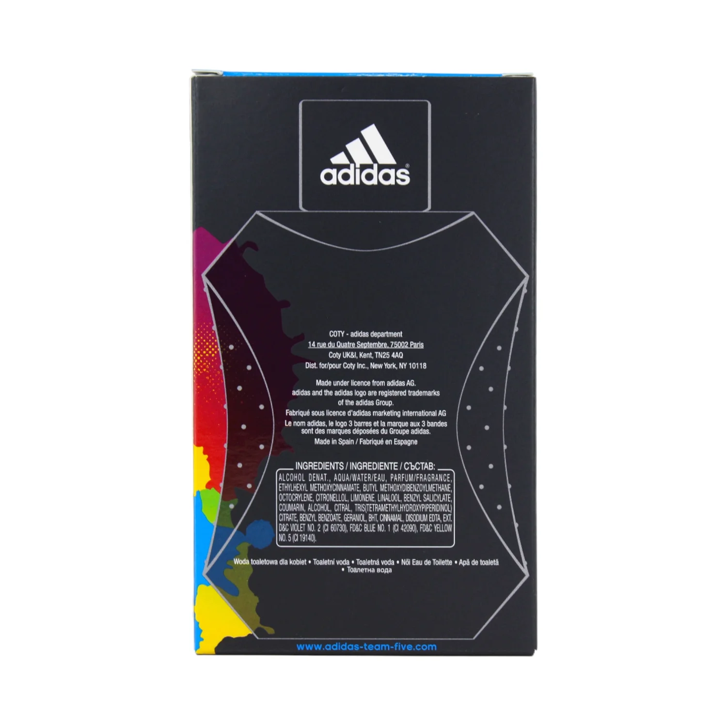 Adidas Team Five by Adidas Eau De Toilette Spray 3.4 oz for Male