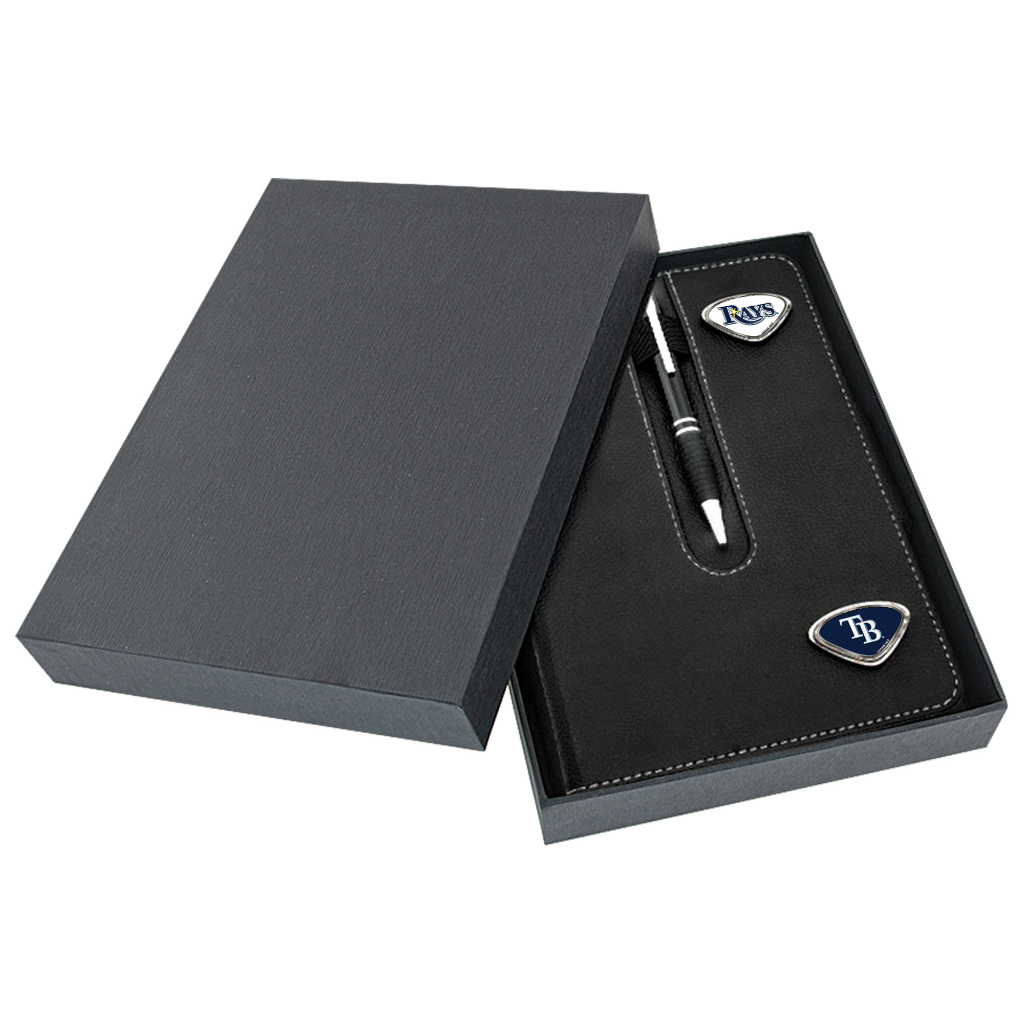 Black Tampa Bay Rays Business Notebook