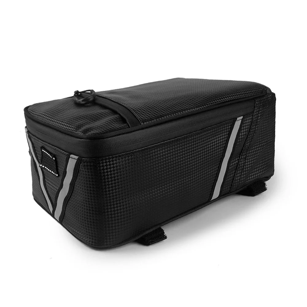 5L Bike Rear Rack Bag Water-resistant Trunk Bag Cycling Bike Ebike Rear Seat Bag Pannier