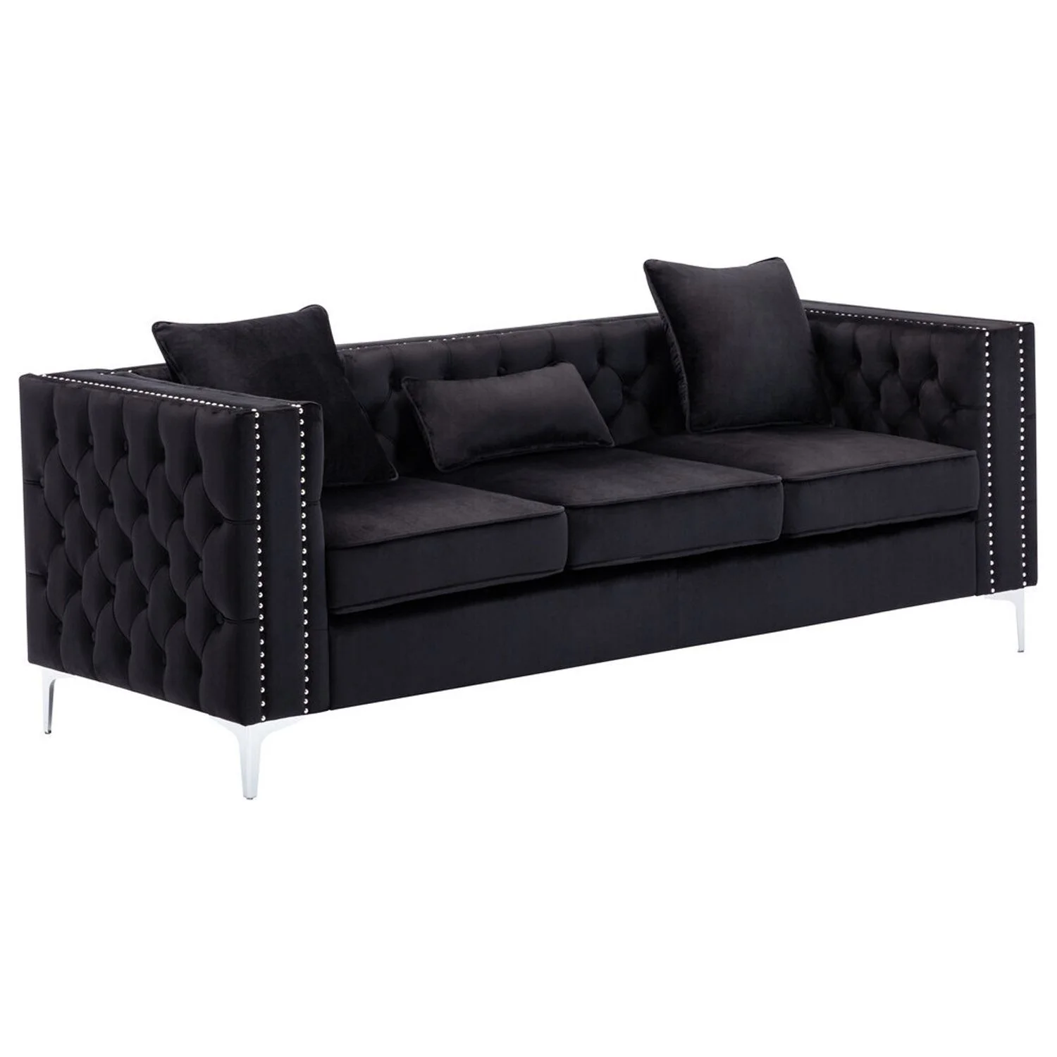 Maykoosh Nordic Haven Velvet Sofa
