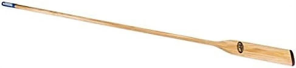 Natural Finish Wood Oar With Comfort Grip