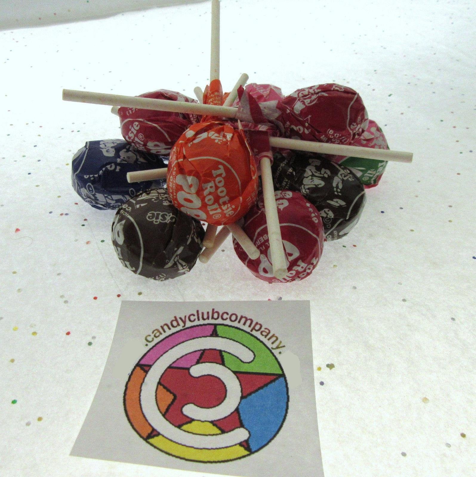 Tootsie Roll Pops 32oz Suckers Chocolate  Chewy Center  Candy Two Pounds Sweet