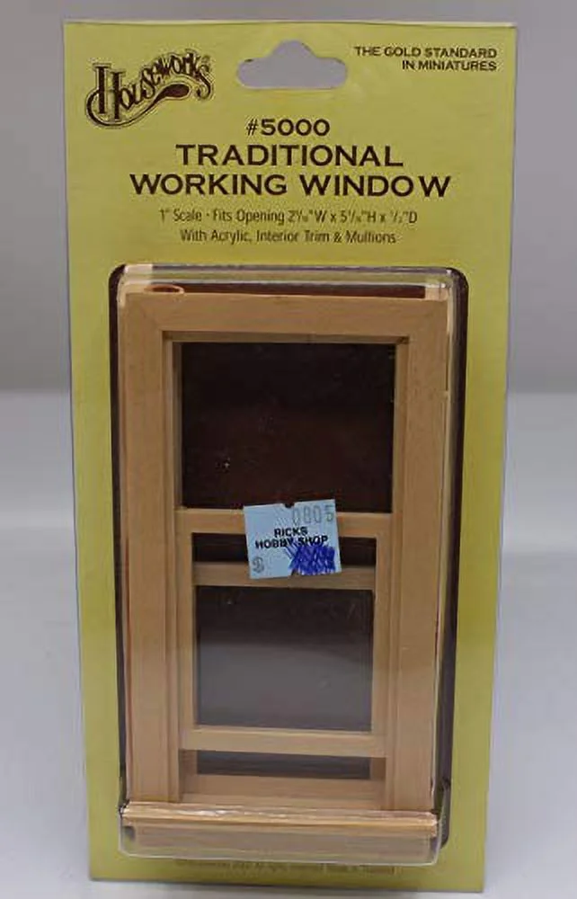 Houseworks, Ltd. Dollhouse Miniature Traditional Working Window Toys_And_Games