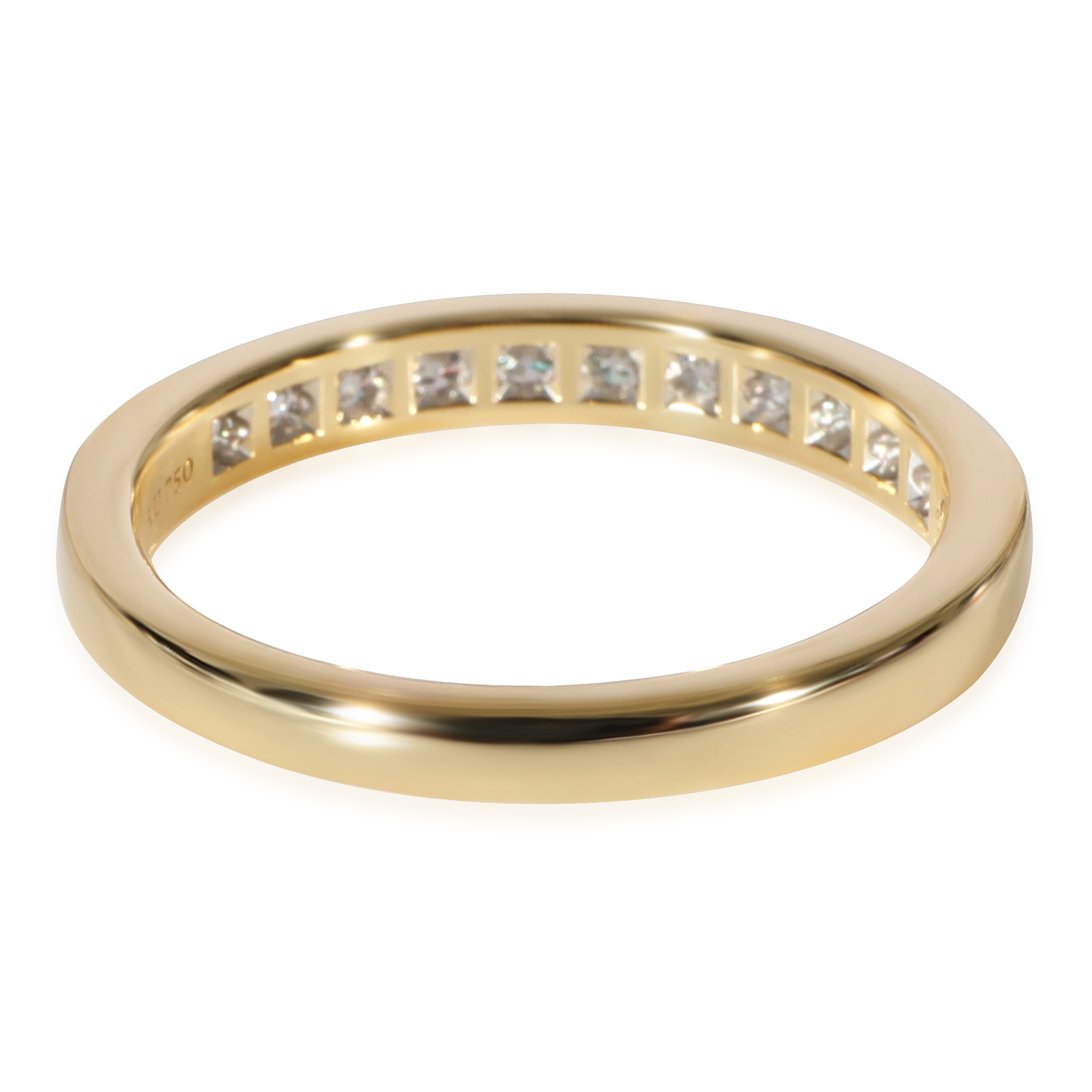 Tiffany & Co. Diamond Wedding Band in 18k Yellow Gold 0.39 CTW Pre-Owned