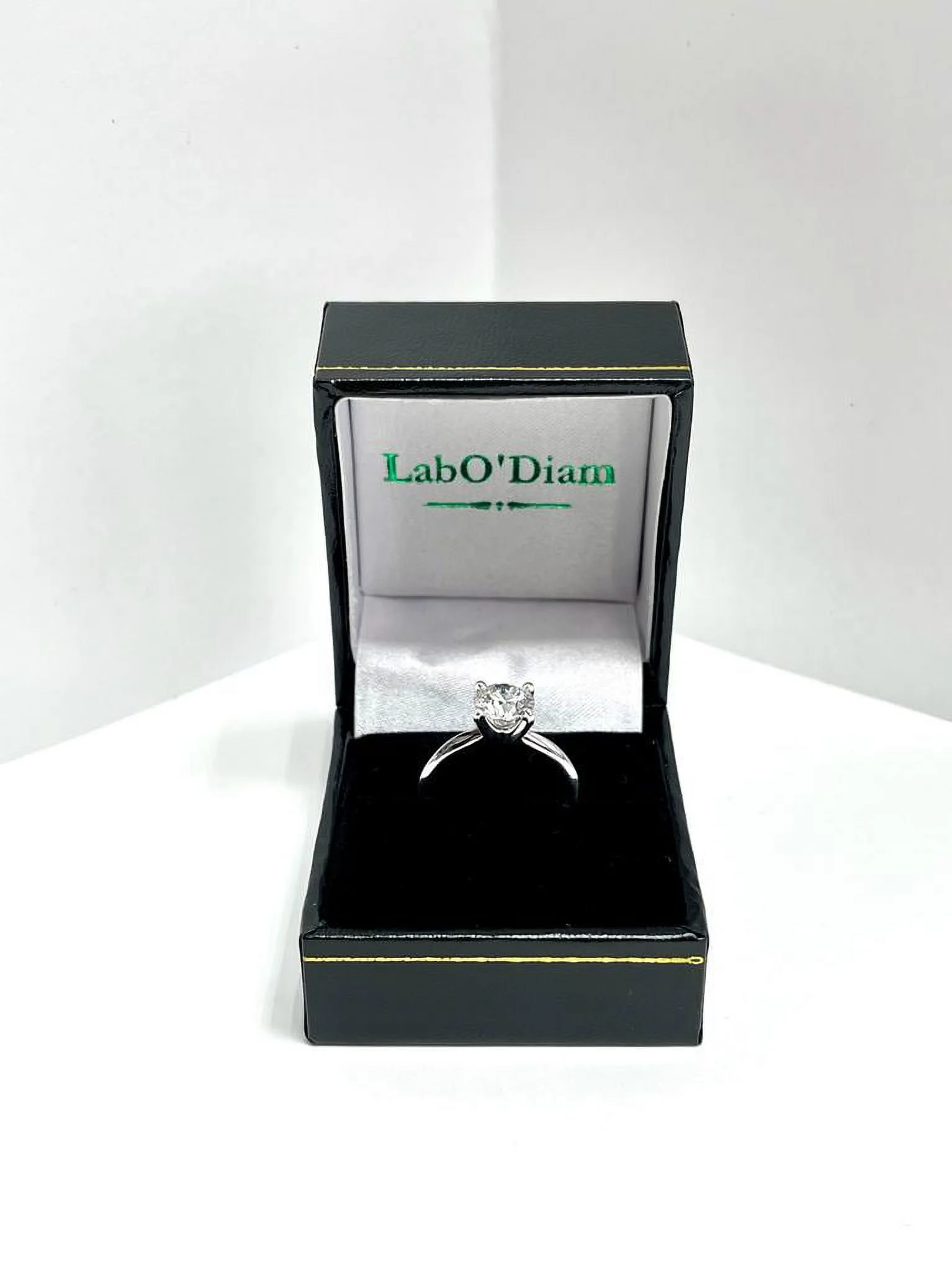 2 Carat IGI Certified Pear Shape Lab Grown Diamond 14K White Gold Solitaire Engagement Ring Size 3 (G-H Color, VS2 Clarity)