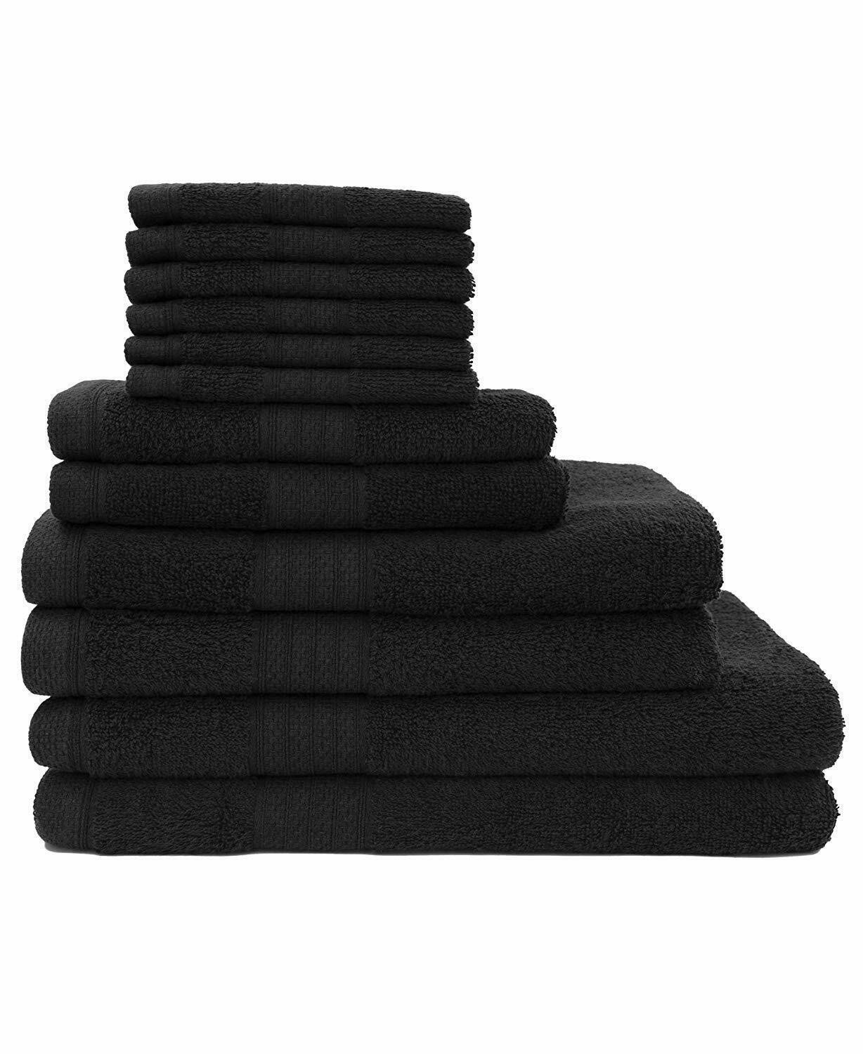 Baltic Linen Bellados Luxury Bath/Hand Towels,Bath Sheets,Washcloths - 12Pc Set
