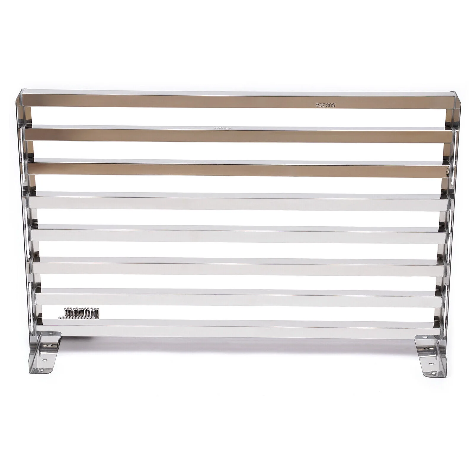 FETCOI Wall-Mounted Microwave Oven Rack Stainless Steel Microwave Oven Bracket Holder