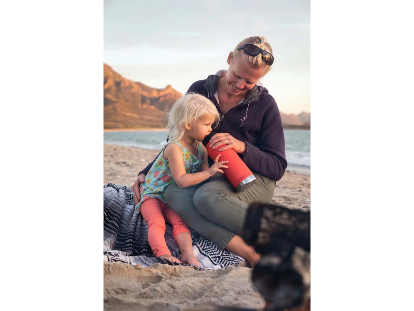 Klean Kanteen TK Wide 32 Oz Twist Top Tiger Lily