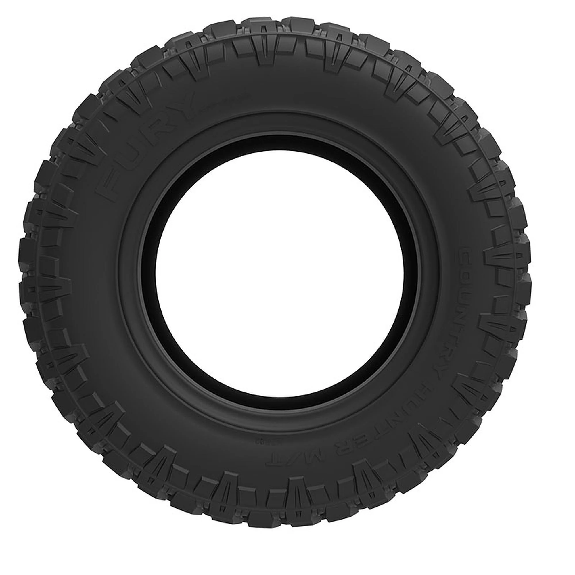 Fury Country Hunter M/T II Mud Terrain LT33X12.5R17 121Q F Light Truck Tire