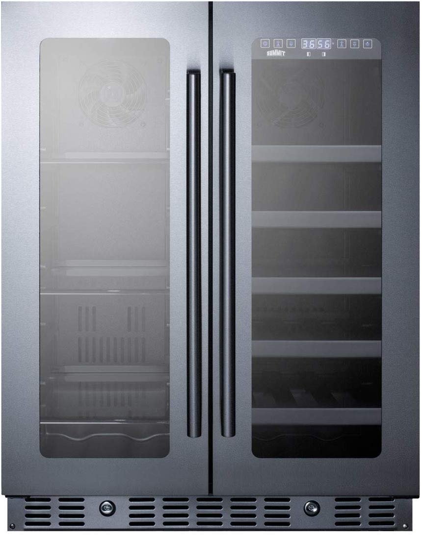 Summit ALFD24WBV 24 Inch Wide 21 Bottle Capacity Beverage Center