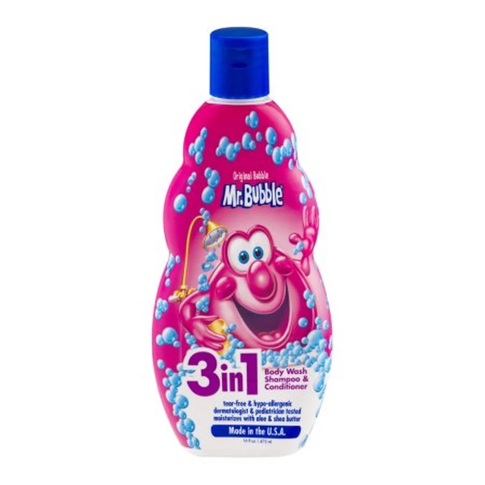 Mr. Bubble 3-in-1 Original Body Wash (Pack of 12)