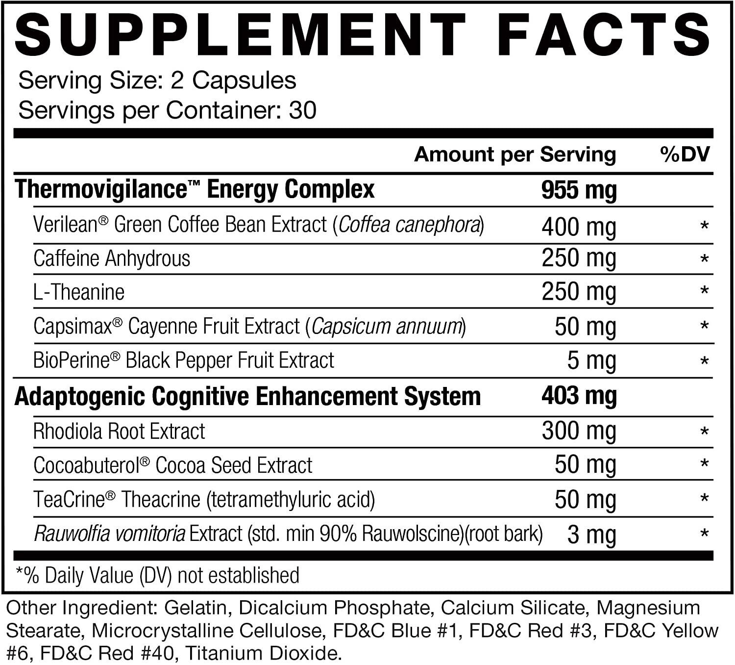 LeanFire Ultimate Pre Workout Energy Pills for Men and Women with L-Theanine and Green Tea Extract to Boost Energy, Enhance Focus, and Improve Athletic Performance, Force Factor, 180 Capsules (3-Pack)