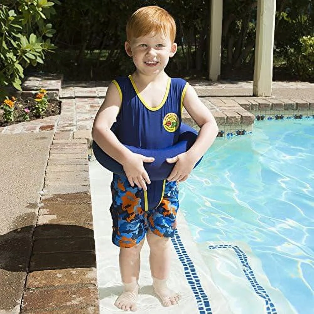 Blue Learn To Swim Children's Swimming Beginner Vest Tube Trainer