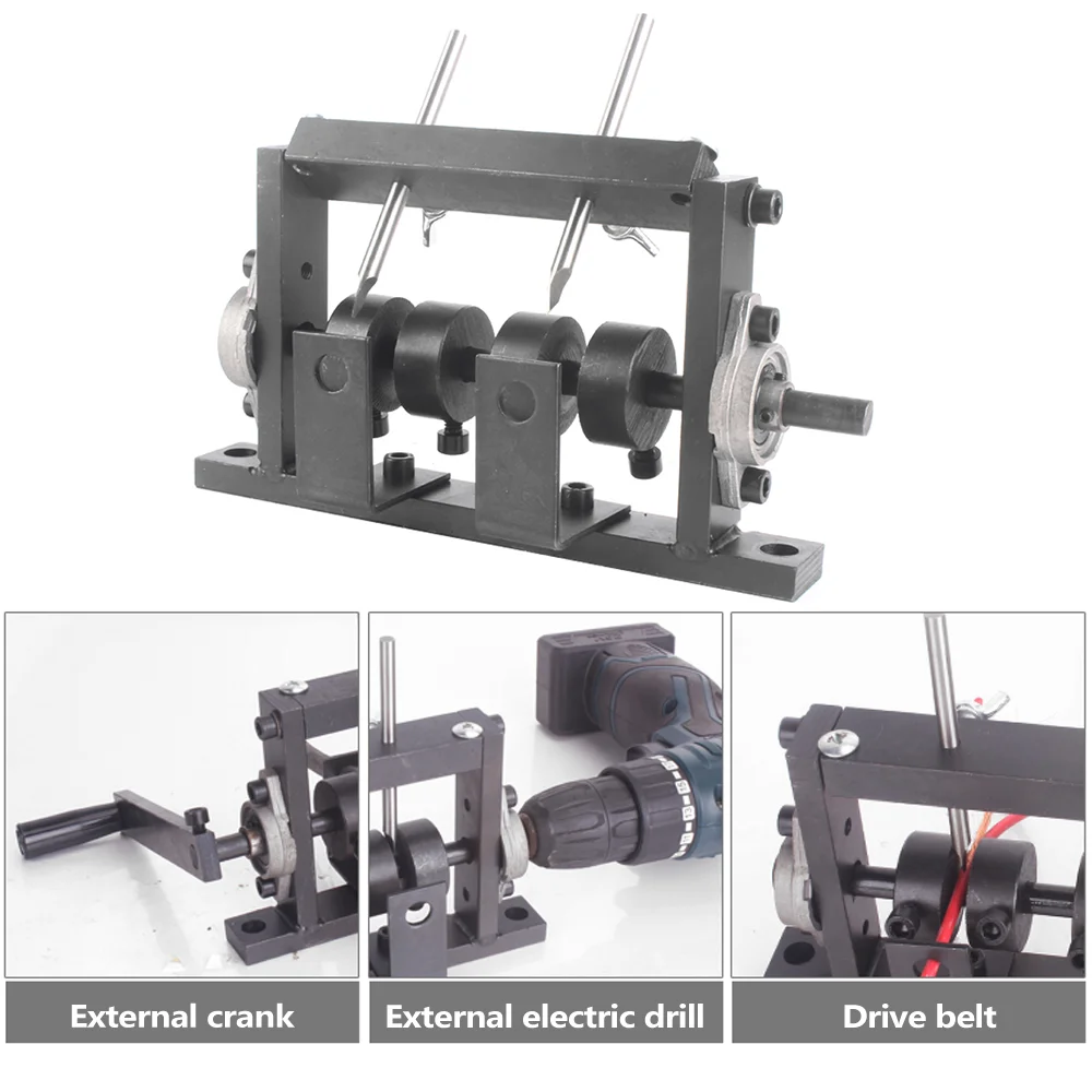 Manual Electric Drill Dual-purpose Wire Stripping Machine Scrap Cable Peeling Machines Stripper for 1-30mm