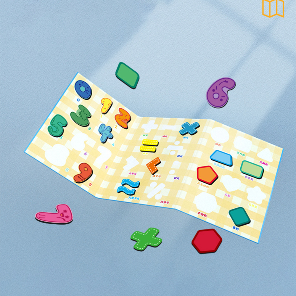 Magnetic Matching Toys For Toddlers Colors And Shapes Learning Toy Shape Sorters Books Gift For Boys Girls