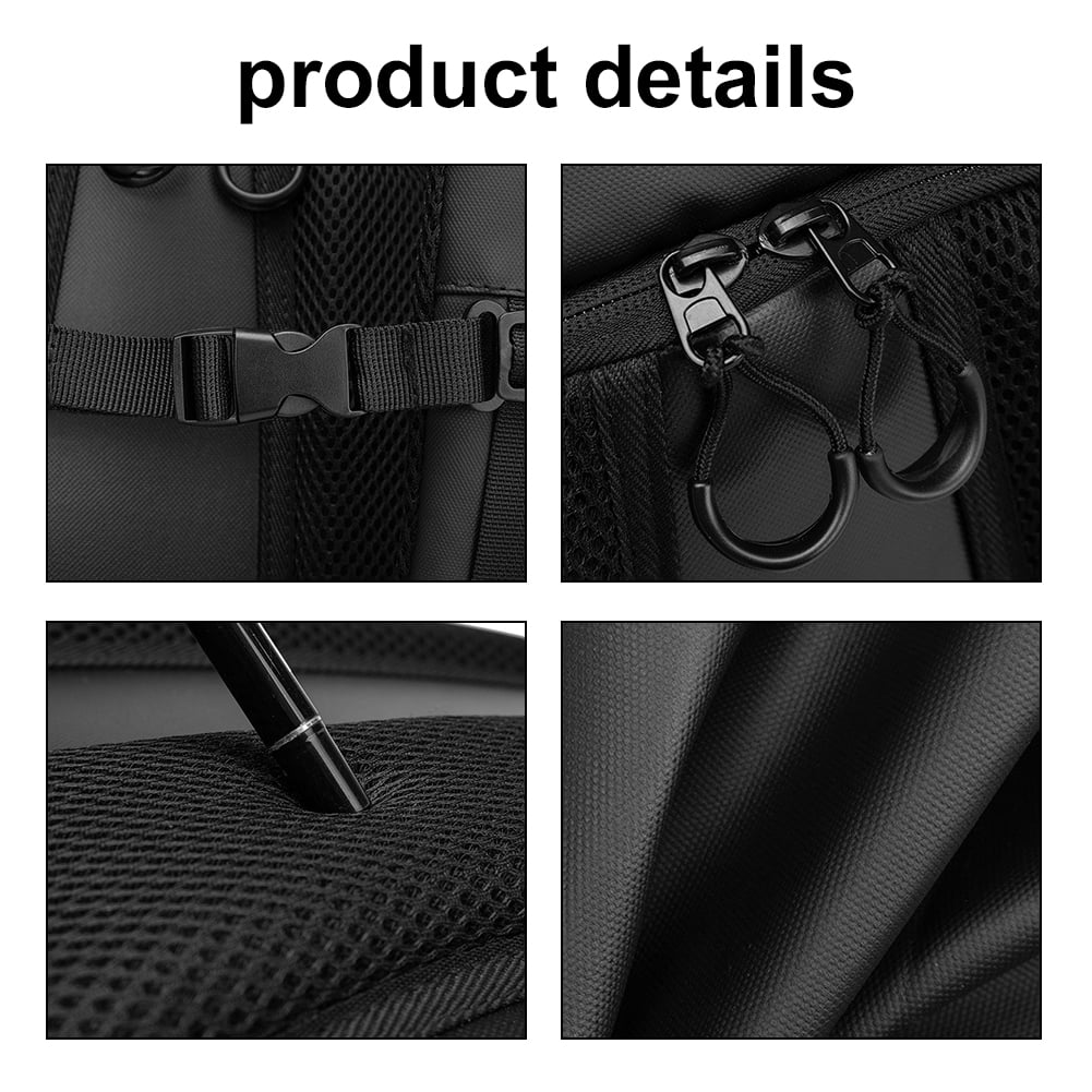 Tomshoo Multifunctional Large Capacity Motorcycle Motorcycle Bag Moto Riding for Men Women Waterproof