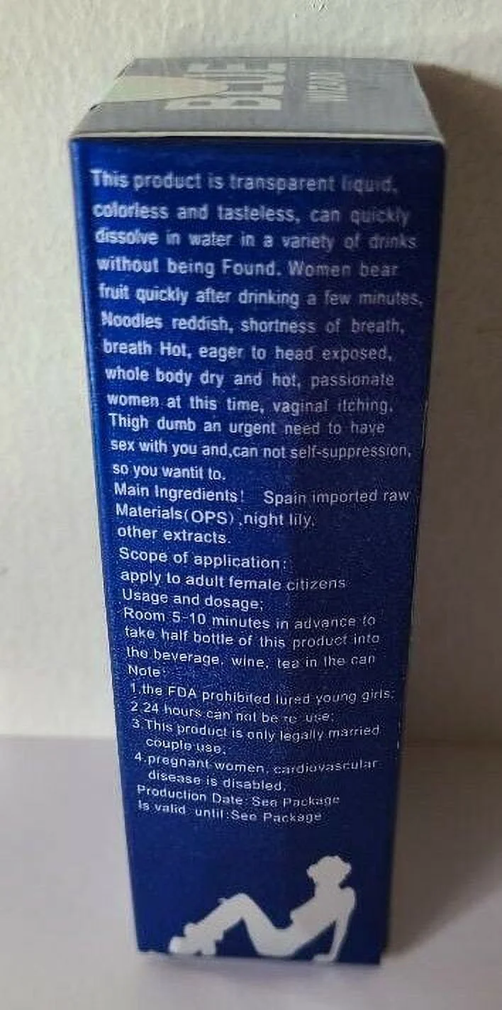 Blue Wizard Sex Liquid Drops for Women Enhancement -15 Ml