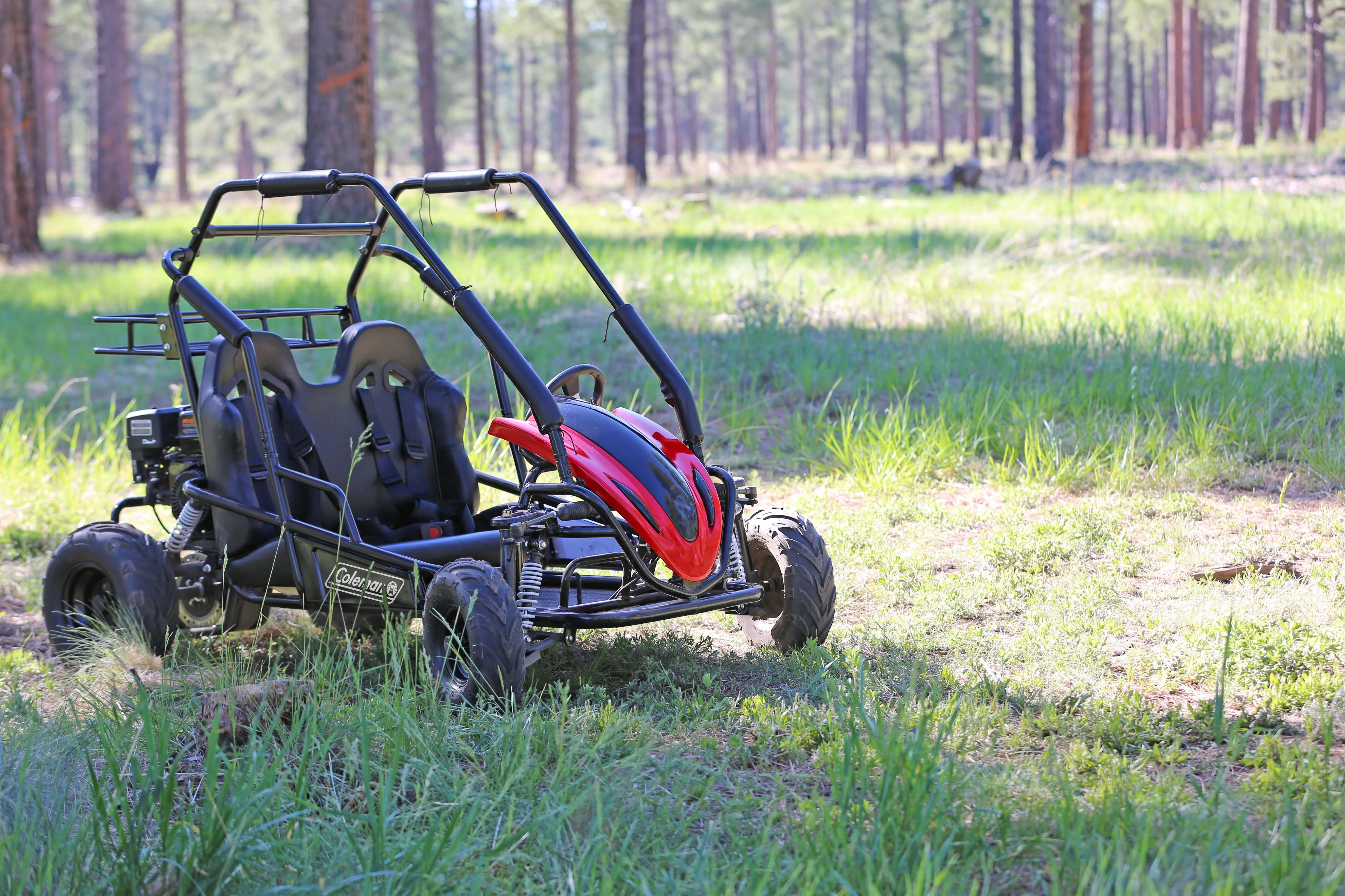 Coleman CK196-T Gas Powered 196cc Power Ride-On Go Cart