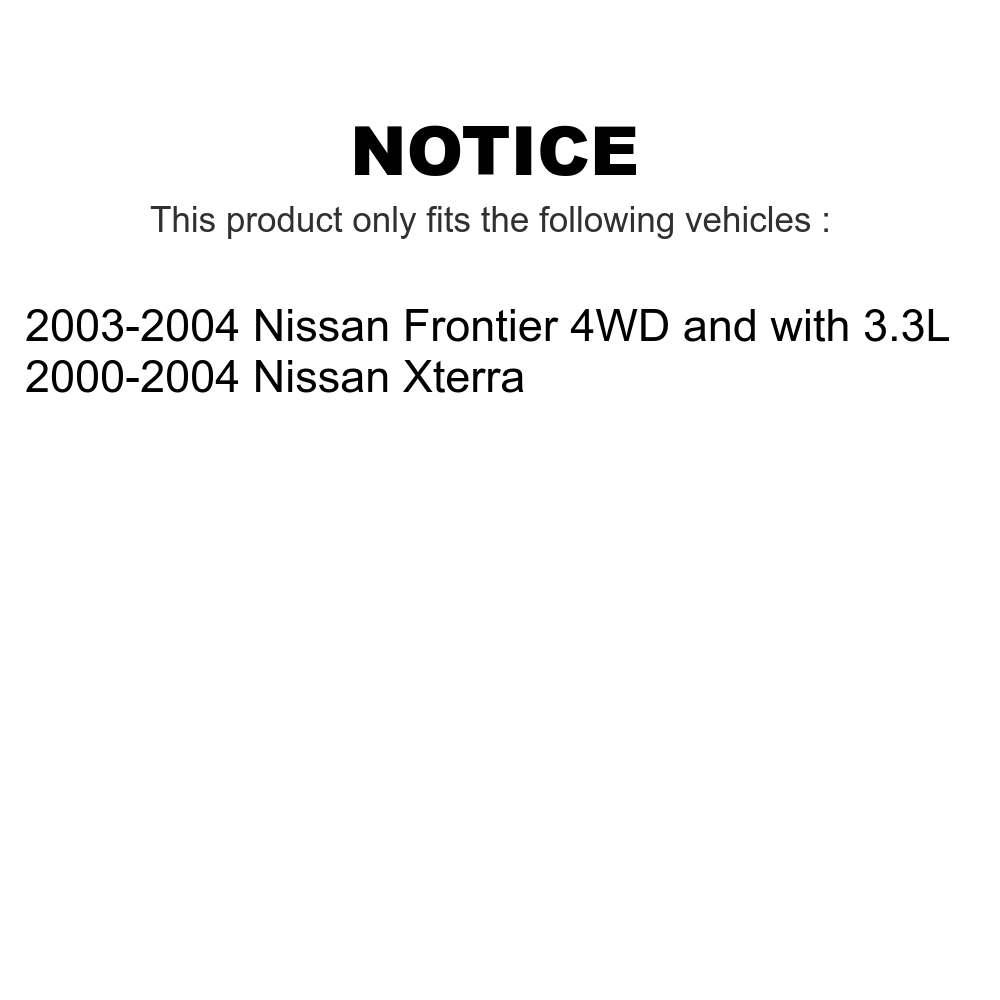 Transit Auto - Front Rear Disc Brake Rotors Semi-Metallic Pads And Drum Kit (7Pc) For Nissan Xterra Frontier K8F-102096