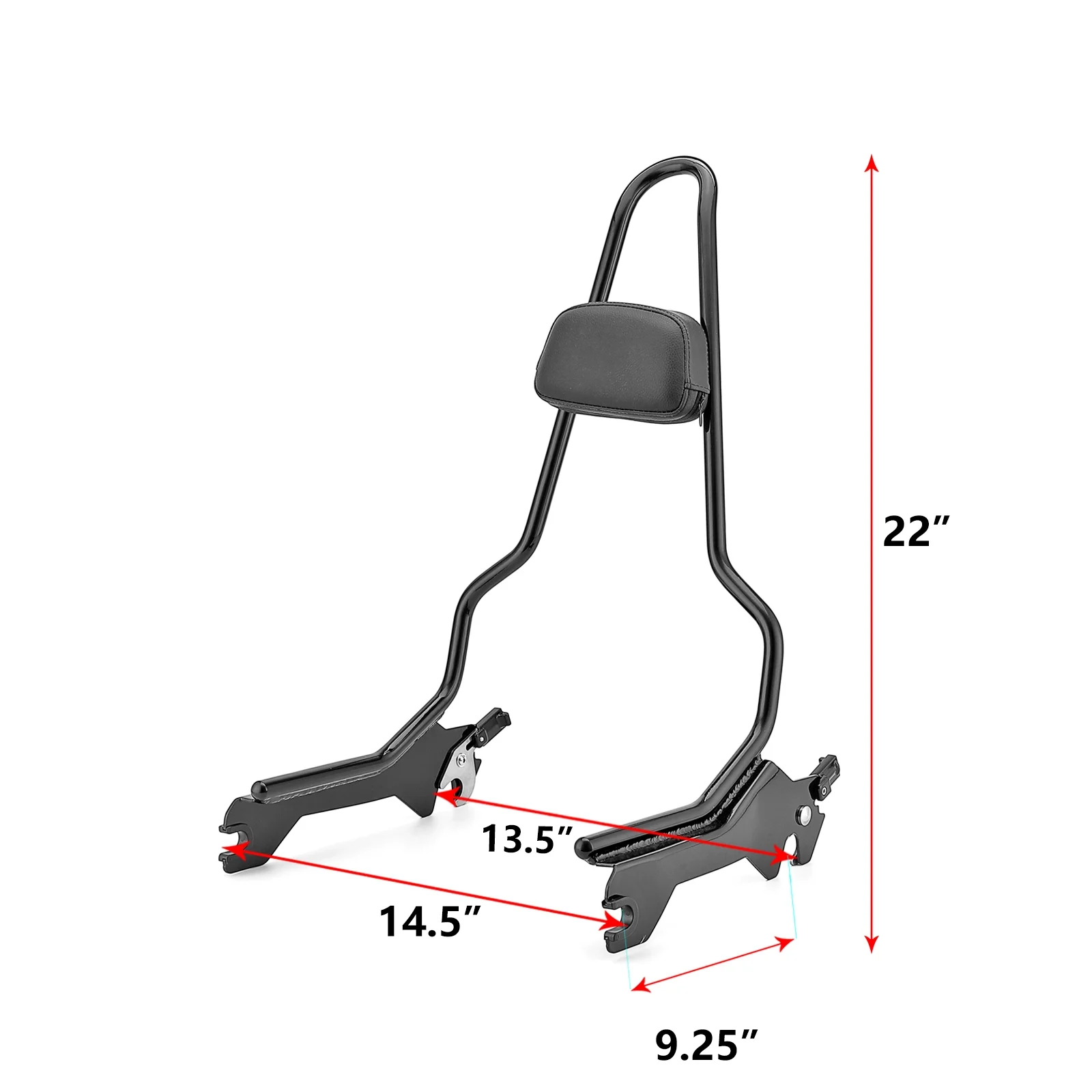 WEISEN - Fits 2018-2022 Harley Softail Fat Boy 114 Breakout 114 | Gloss Black 20