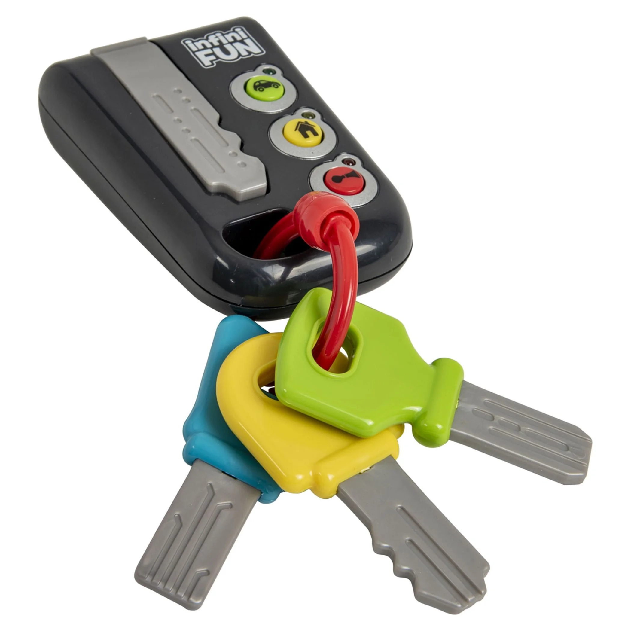 Kidz Delight Brand Tech Set Trio - Phone, Remote and Keys for Toddlers Ages 18 Months and up