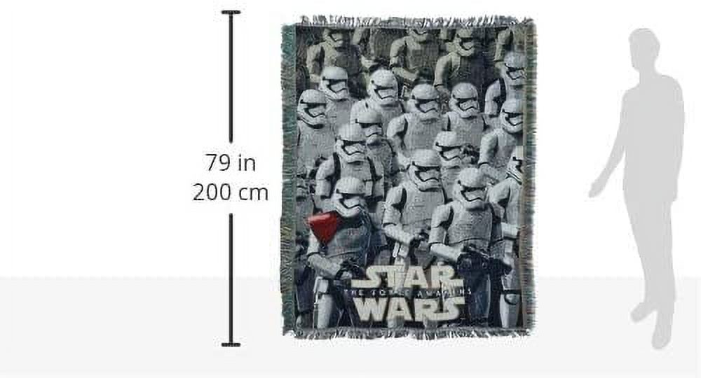 Star Wars Imperial Troops Woven Tapestry Throw Blanket