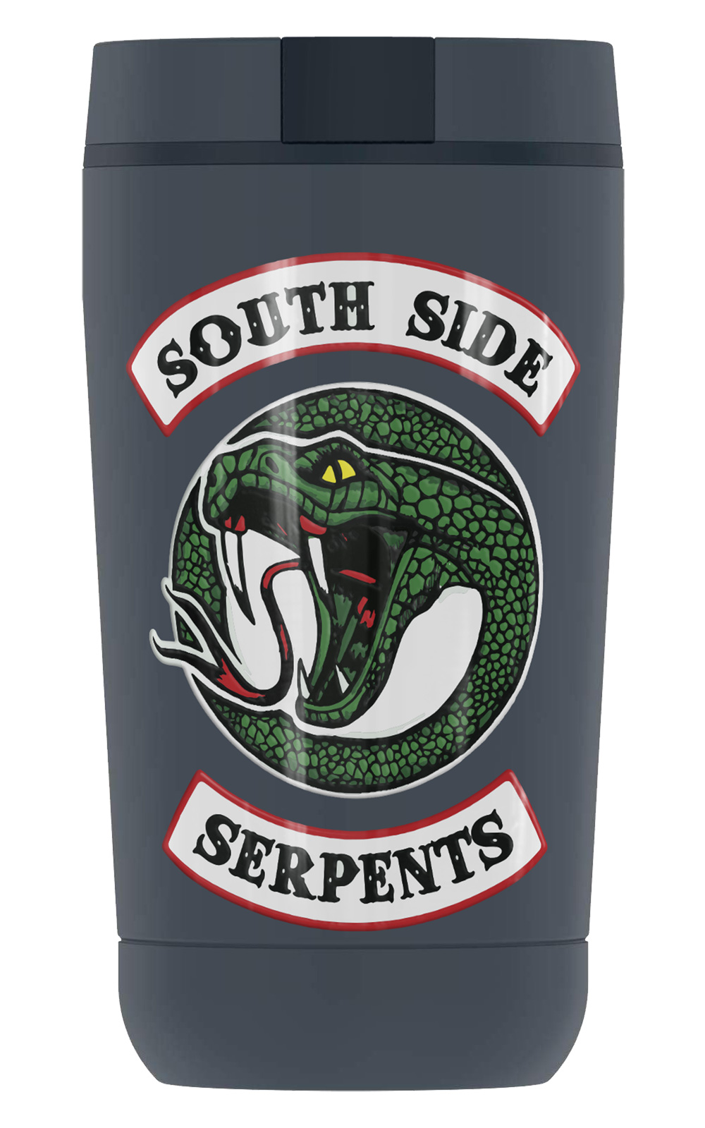 Riverdale South Side Serpents, GUARDIAN COLLECTION BY THERMOS Stainless Steel Travel Tumbler, Vacuum insulated & Double Wall, 12oz