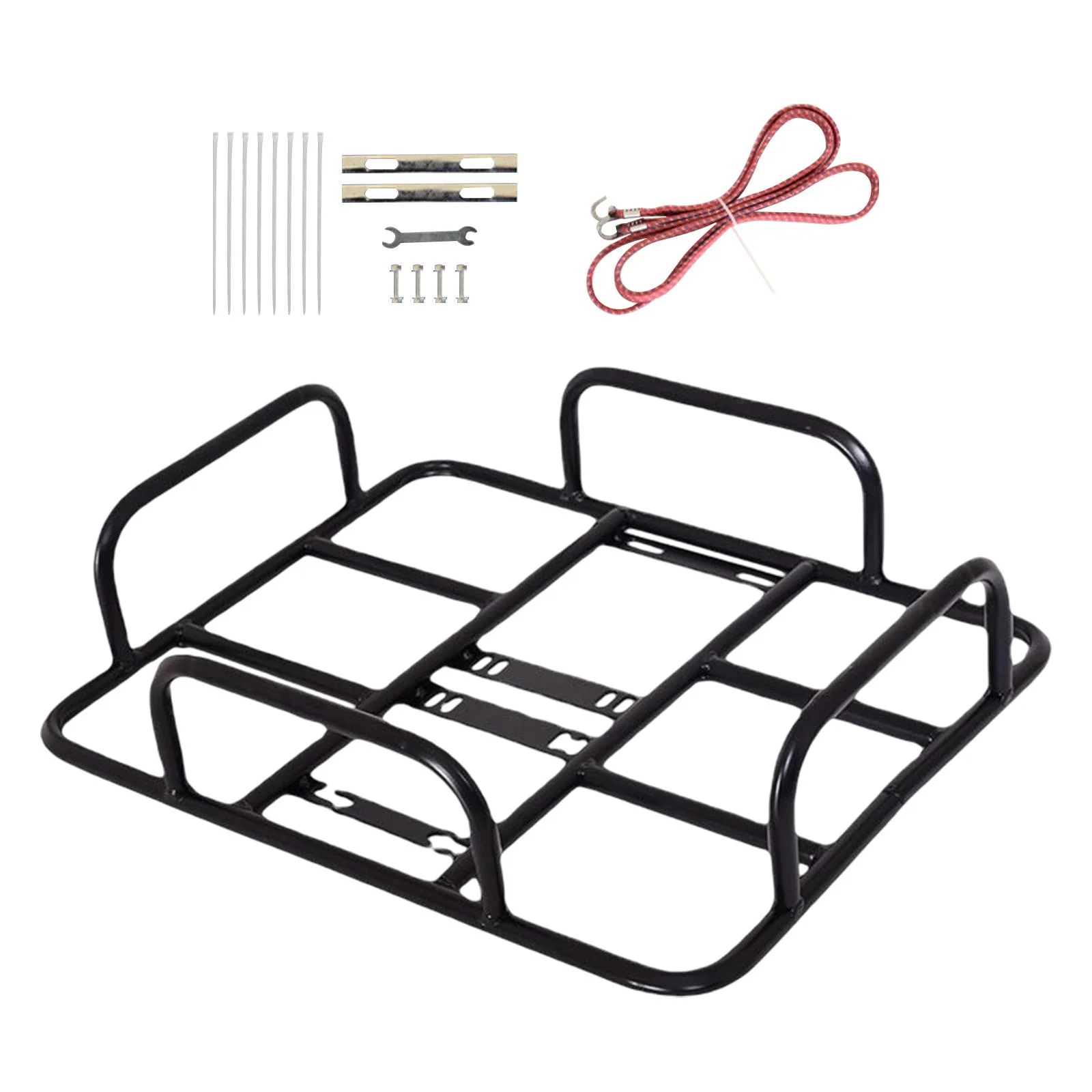 Basket Iron Luggage Package Rack Bike Basket for Mountain Road Bikes