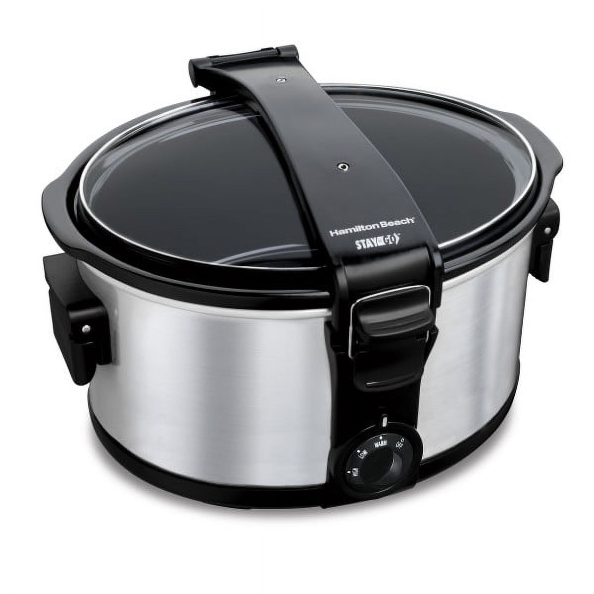 Stay or Go 7 Quart Portable Slow Cooker