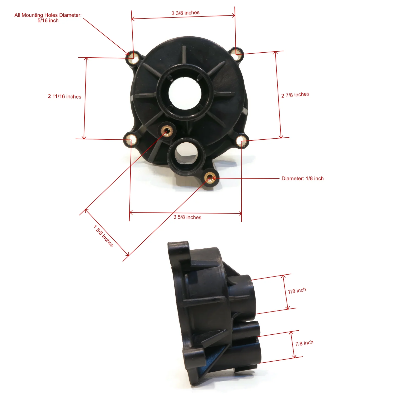 The ROP Shop | Water Pump Kit for Johnson, Evinrude, OMC, BRP 0314008, 314008, GLM 12000 Boat