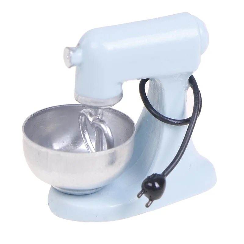 JETTINGBUY 1:12 Dollhouse Miniature Kitchen Modern Mixer Model Furniture Accessories Toys