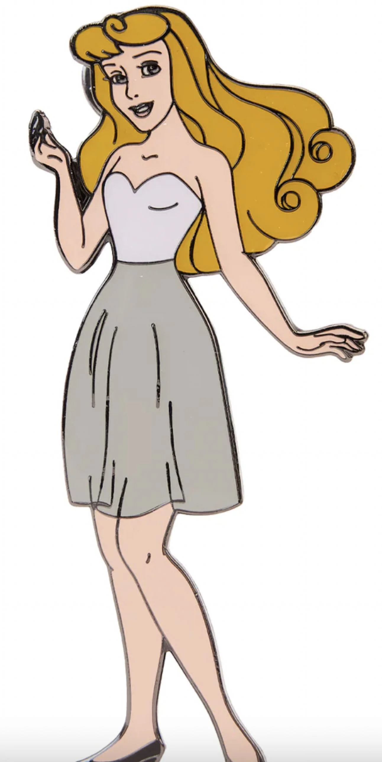 Loungefly Disney Sleeping Beauty Auroa Paper Doll Magnetic Pin Set