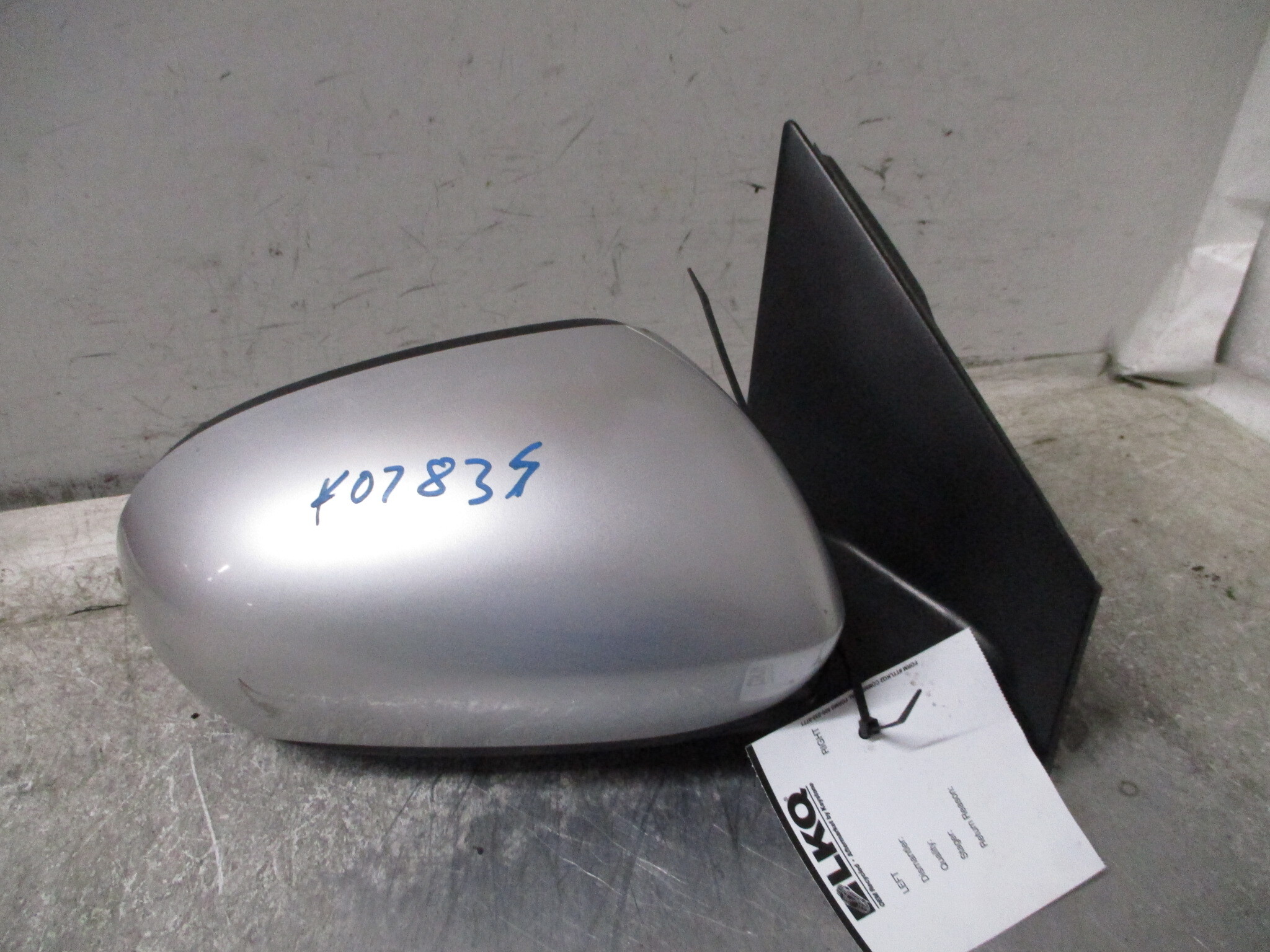 Pre-Owned 2017 Kia Sportage Passenger RH Door Mirror OEM (Good)